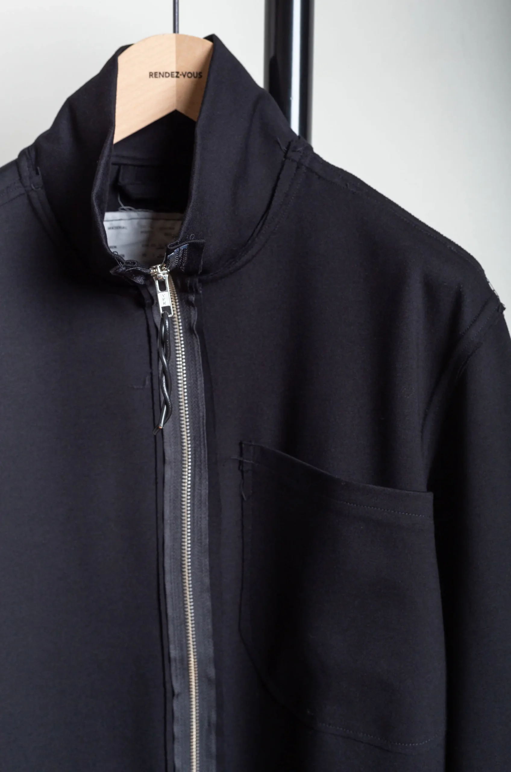 CAMIEL FORTGENS – Track Jacket – Black 5 CAMIEL FORTGENS – Track Jacket – Black – Image 3