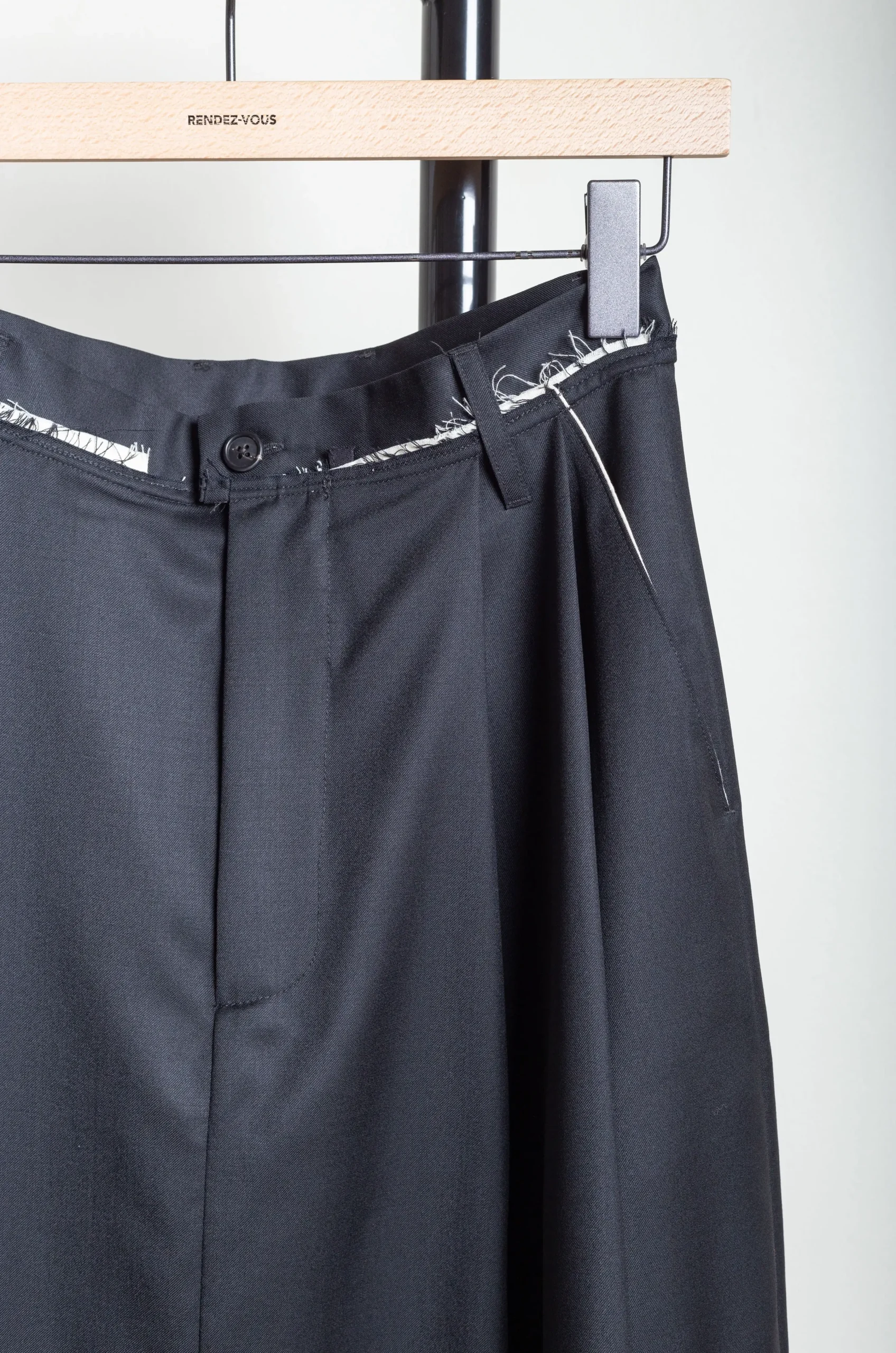 CAMIEL FORTGENS – Suit Pants – Black 6 CAMIEL FORTGENS – Suit Pants – Black – Image 4