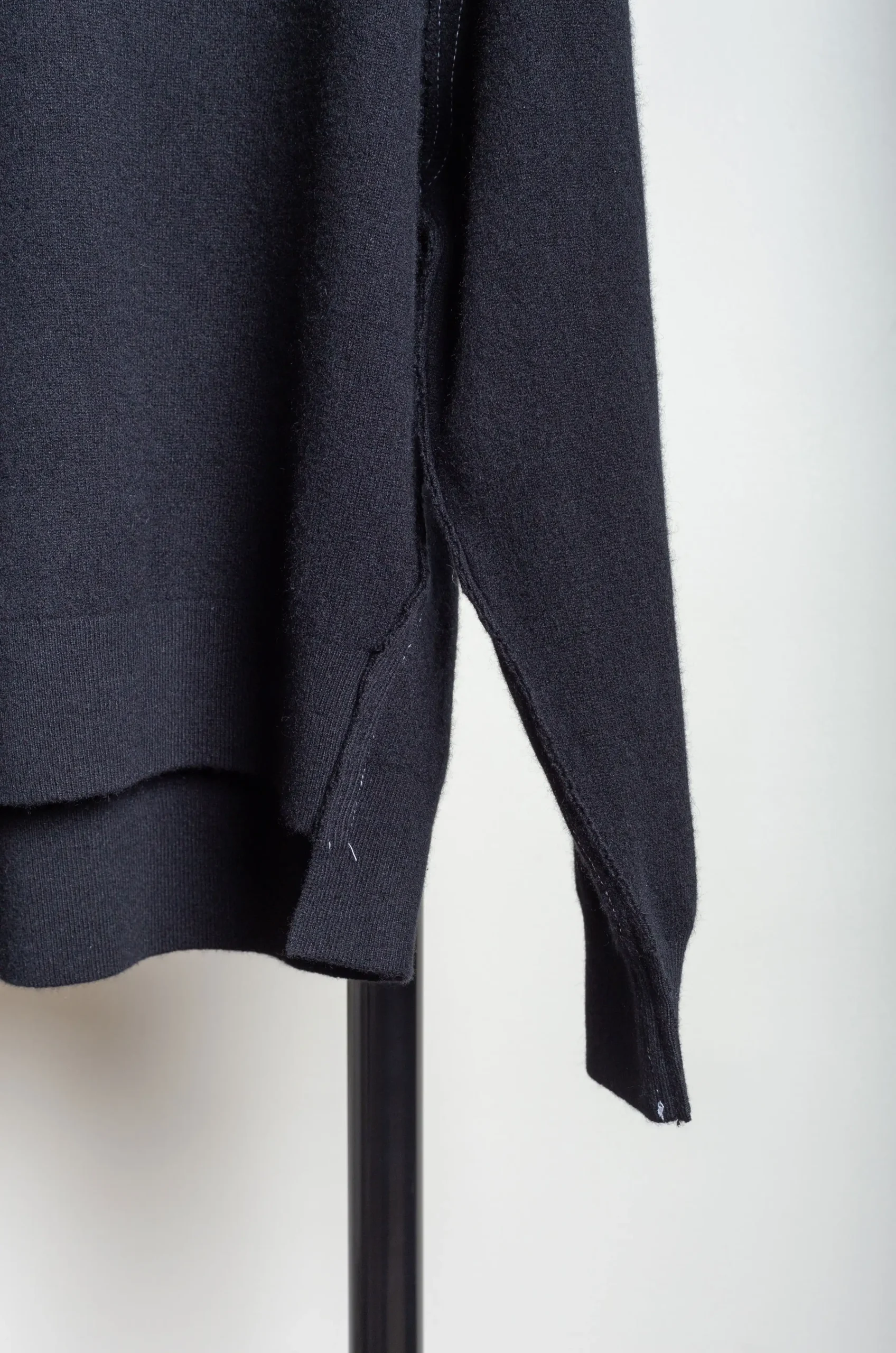 CAMIEL FORTGENS – Frankenstein V-Neck – Black 6 CAMIEL FORTGENS – Frankenstein V-Neck – Black – Image 4