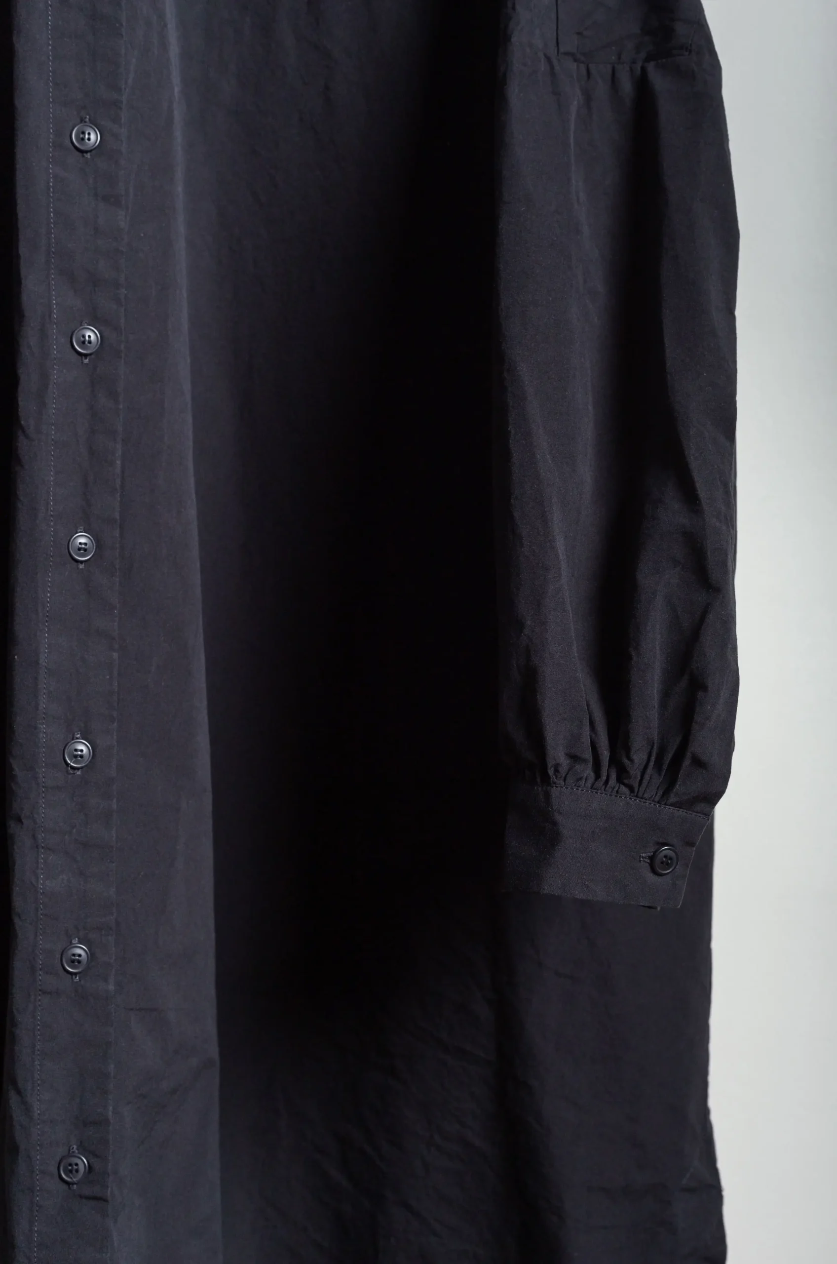 Casey Casey – Yuki Longue Shirt 23FC361 – Black 7 Casey Casey – Yuki Longue Shirt 23FC361 – Black – Image 5