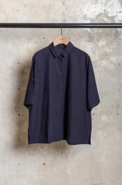 Casey Casey – Atolless Shirt Lin Cot 22FC338 – Navy -Salomon Boutique rdv casey 16 1 scaled 2