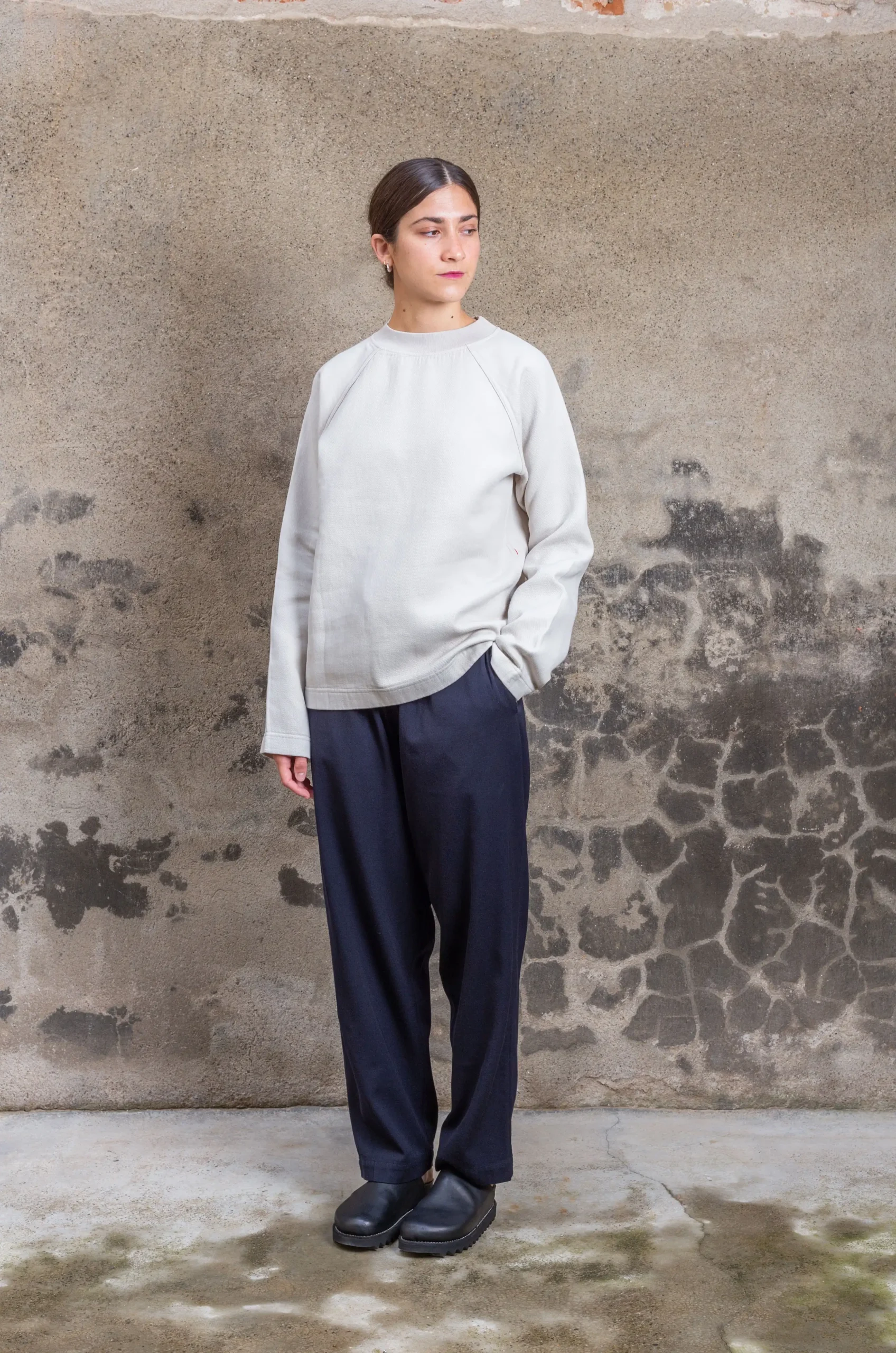 Casey Casey – Simone Top 21FH140 – Concrete 5 Casey Casey – Simone Top 21FH140 – Concrete – Image 3