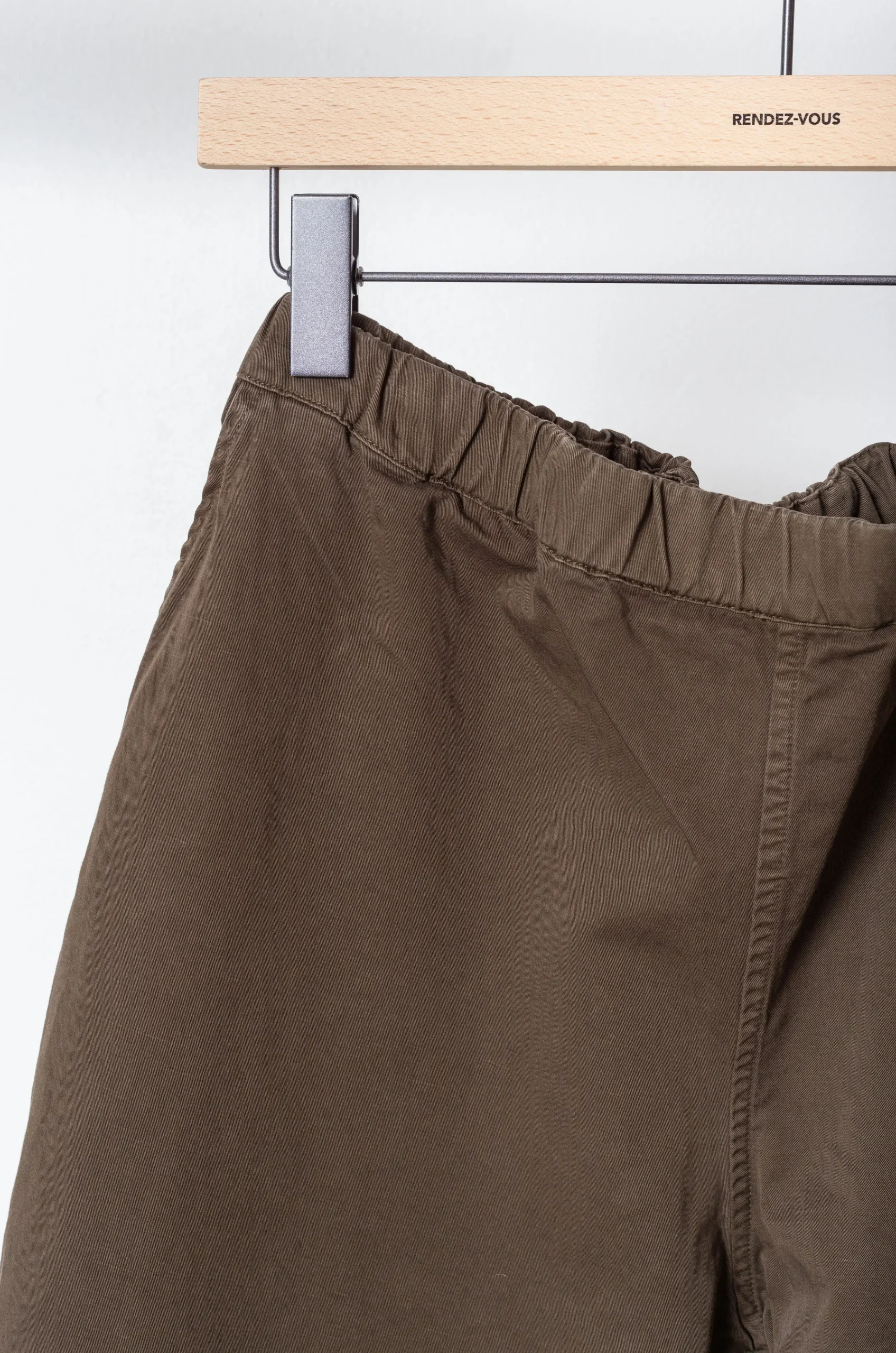 Casey Casey – Fabi Pant 23HP253 – Dark Khaki 5 Casey Casey – Fabi Pant 23HP253 – Dark Khaki – Image 3