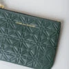 Comme Des Garçons – Wallet Embossed Line SA810E – Bottle Green -Salomon Boutique rdv cdg 15 scaled 1