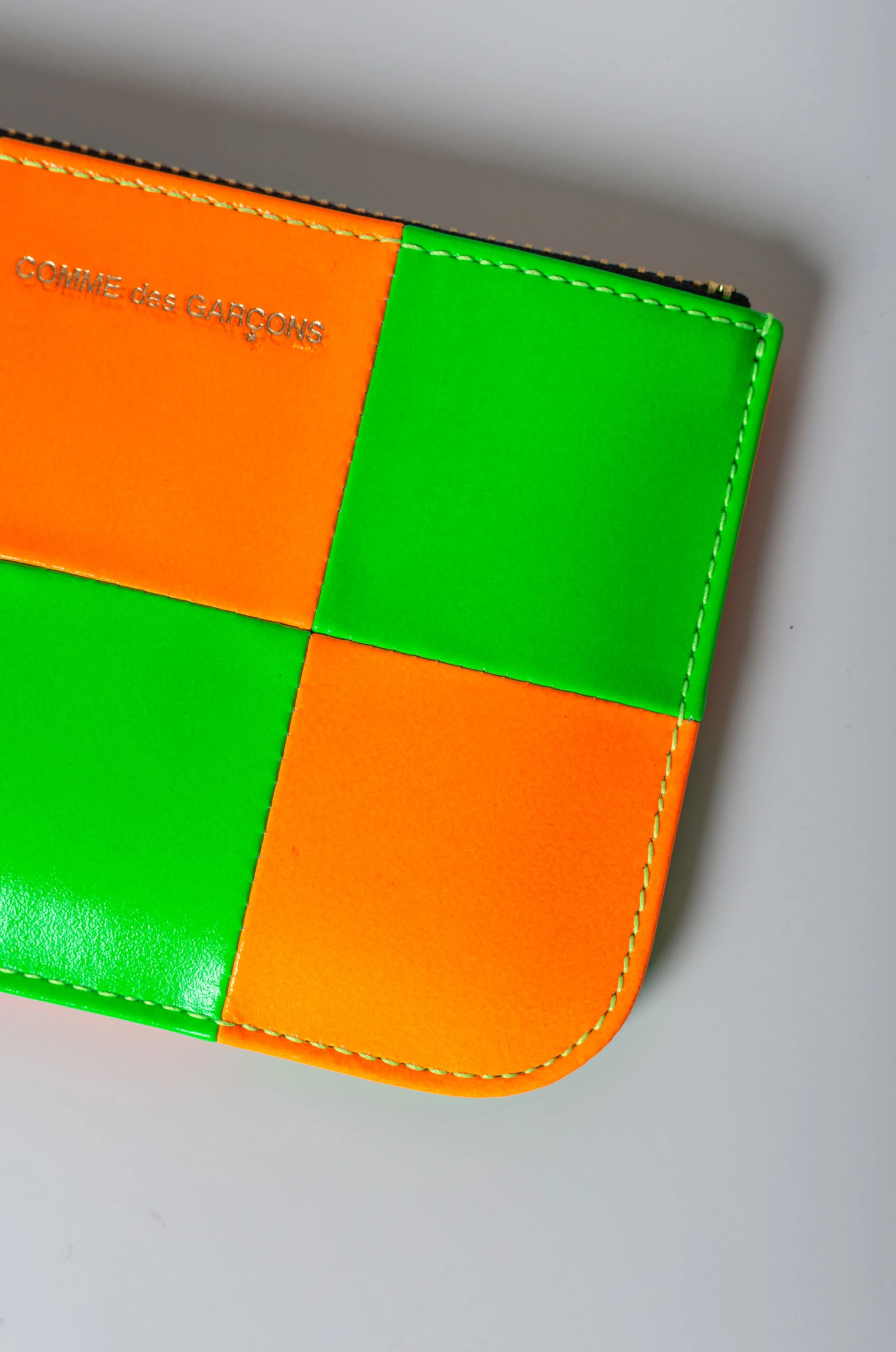 Comme Des Garçons – Wallet 8100FS – Orange/Green 4 Comme Des Garçons – Wallet 8100FS – Orange/Green – Image 2