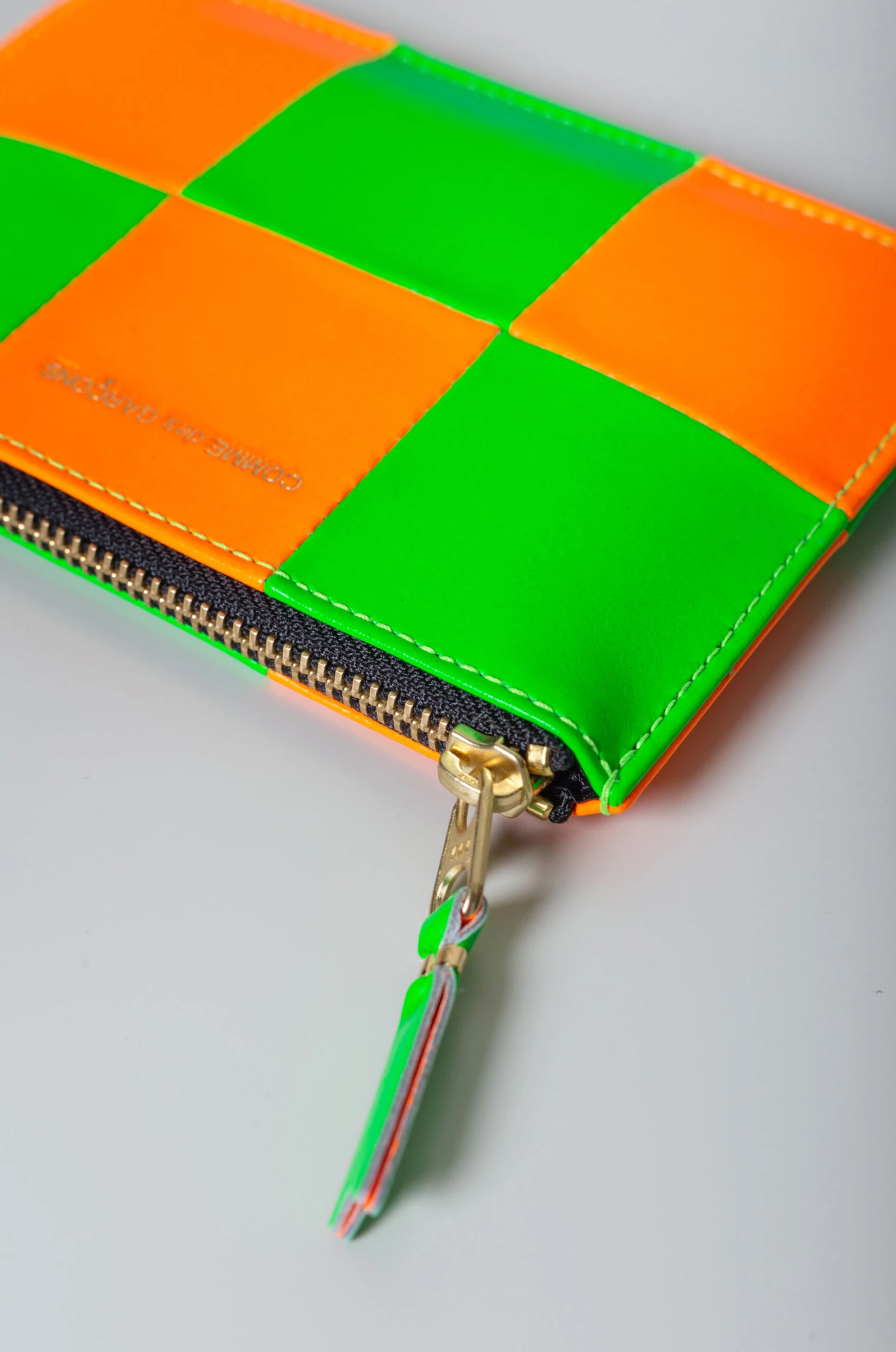 Comme Des Garçons – Wallet 8100FS – Orange/Green 6 Comme Des Garçons – Wallet 8100FS – Orange/Green – Image 4