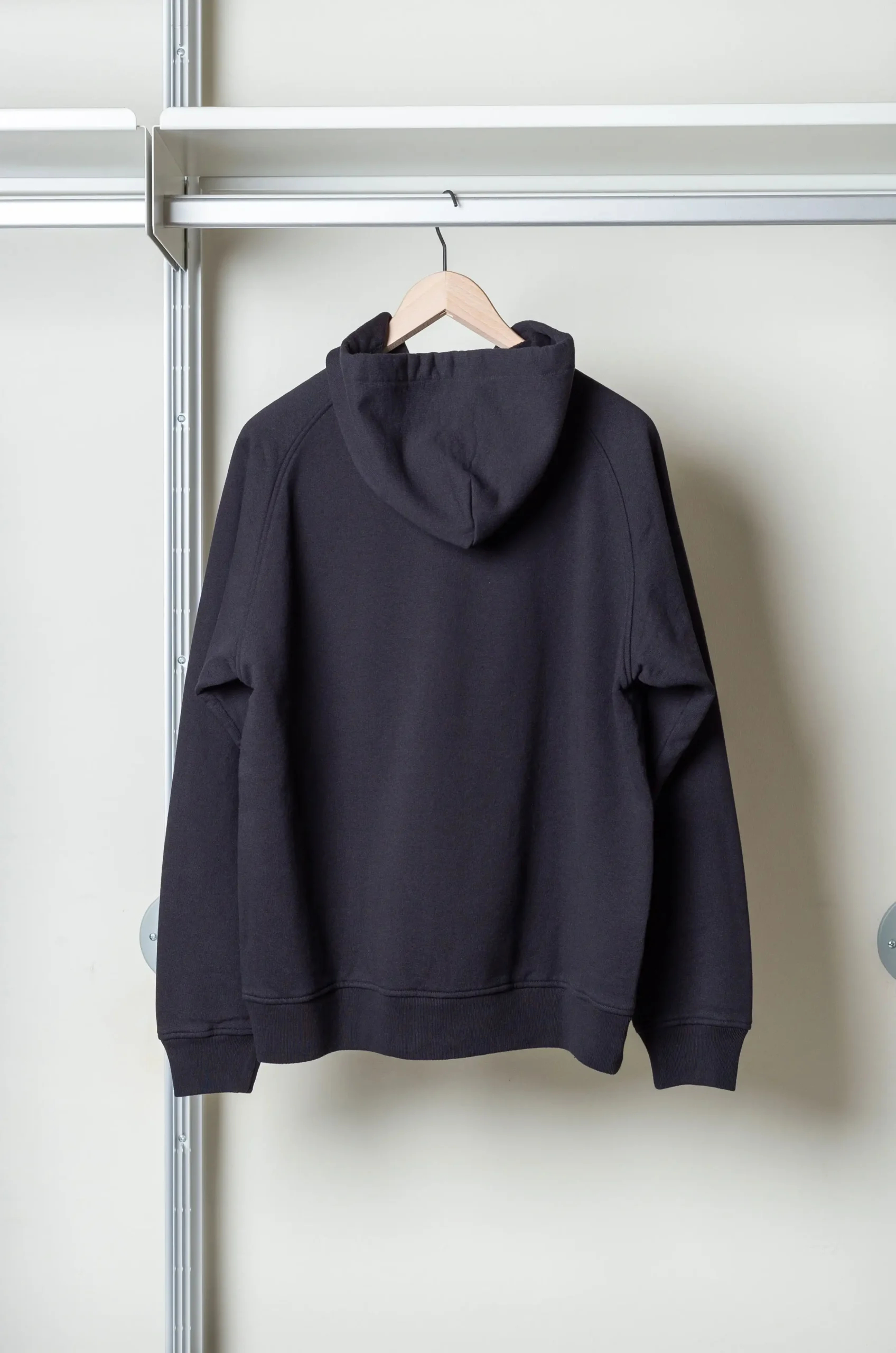 Comoli – Hoodie A03-05001 – Black 7 Comoli – Hoodie A03-05001 – Black – Image 5