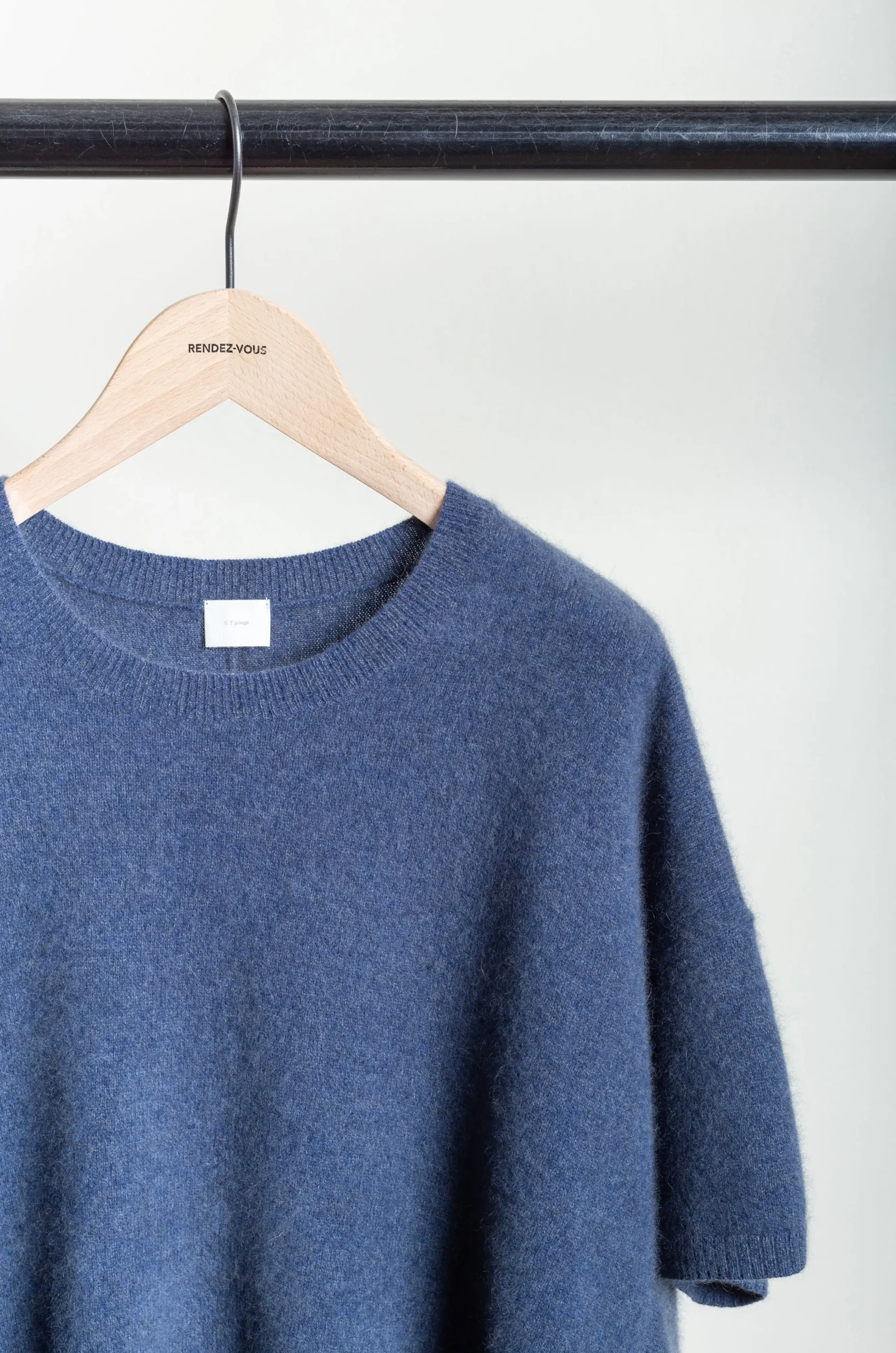 C.T. Plage – Ladies Round Halfsleeve Pullover CT22332L-72 – Blue 6 C.T. Plage – Ladies Round Halfsleeve Pullover CT22332L-72 – Blue – Image 4
