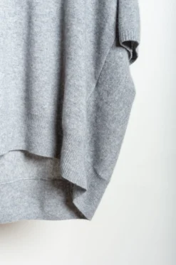 C.T. Plage – Ladies Round Halfsleeve Pullover CT22332L-13 – Grey -Salomon Boutique rdv ct plage 23 scaled 1