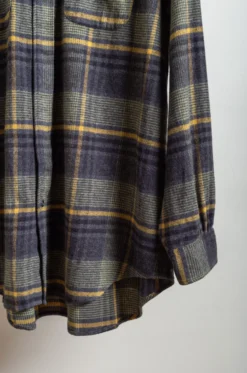 Engineered Garments – Wing Collar Shirt – Yellow/Gray