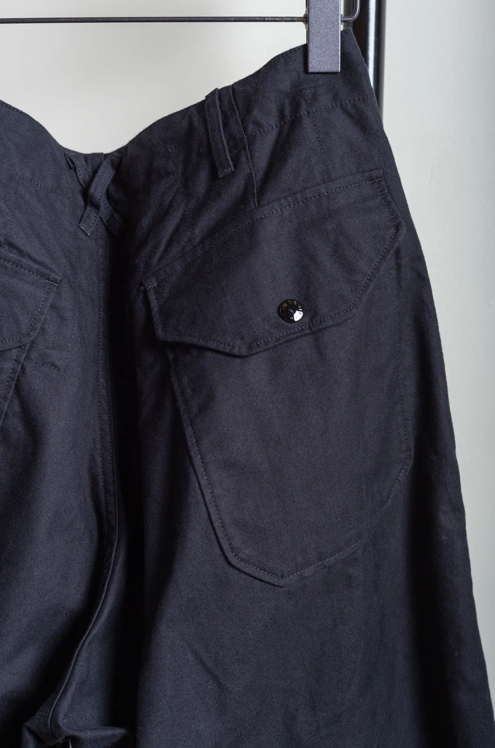 Engineered Garments – Over Pant – Black 7 Engineered Garments – Over Pant – Black – Image 5