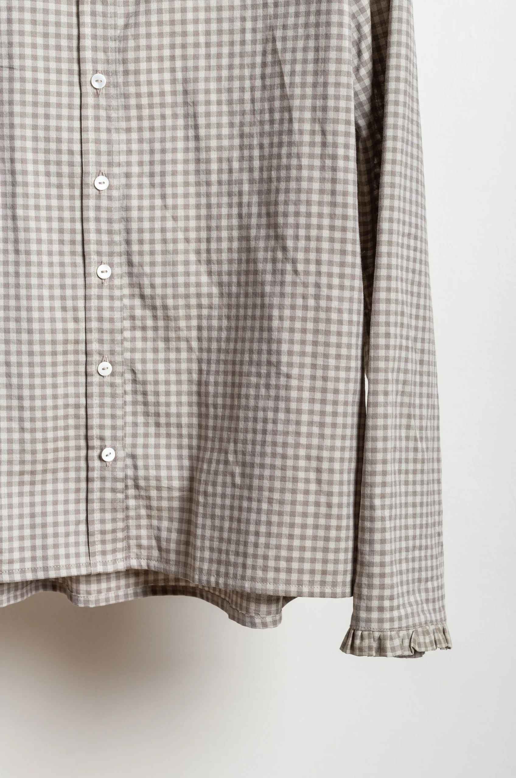 Eleph – Happy Shirt C6010105 – Brown Check 6 Eleph – Happy Shirt C6010105 – Brown Check – Image 4