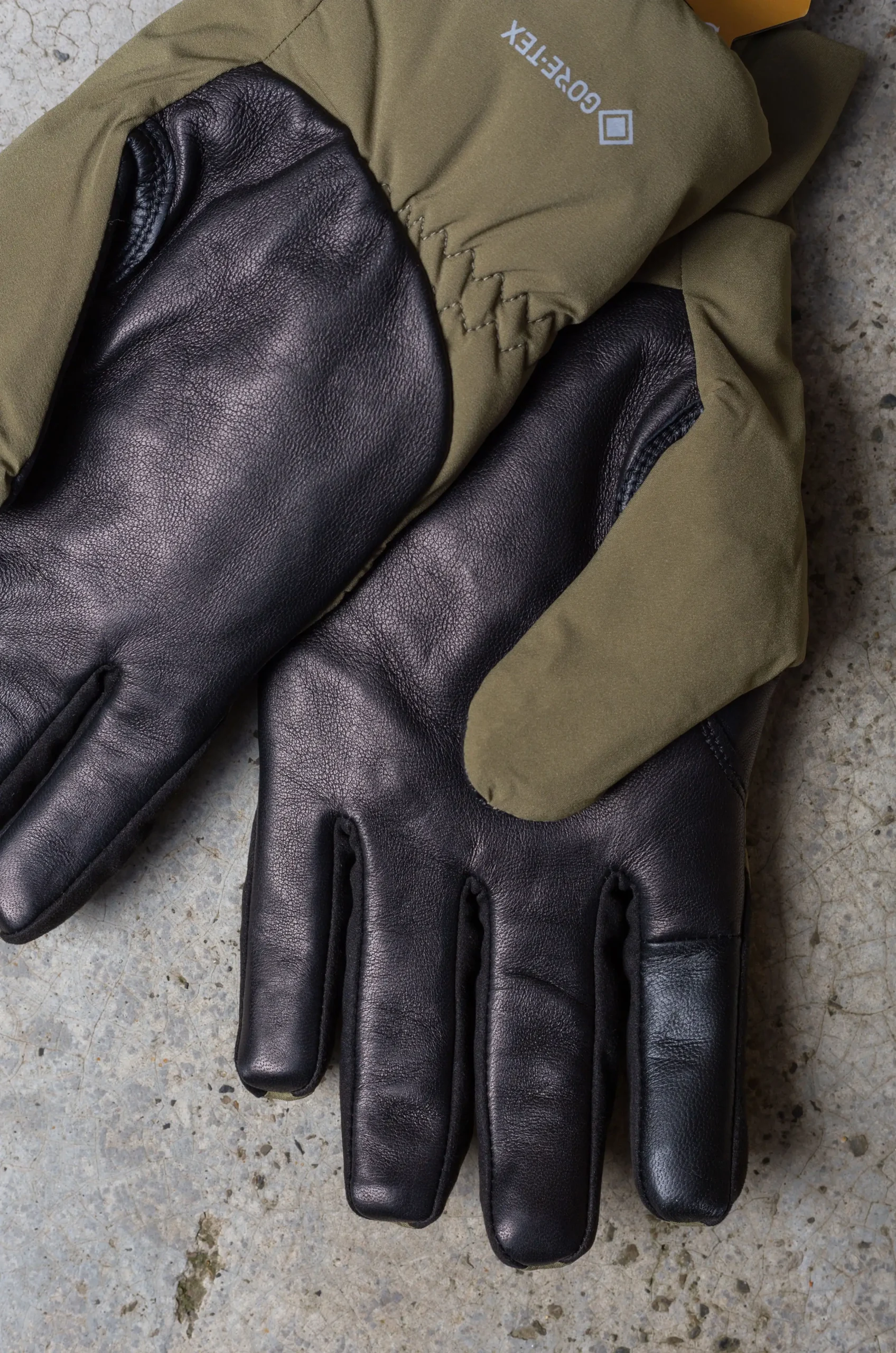 Elmer By Swany – Gloves EM602 Goretex Line – Khaki 4 Elmer By Swany – Gloves EM602 Goretex Line – Khaki – Image 2