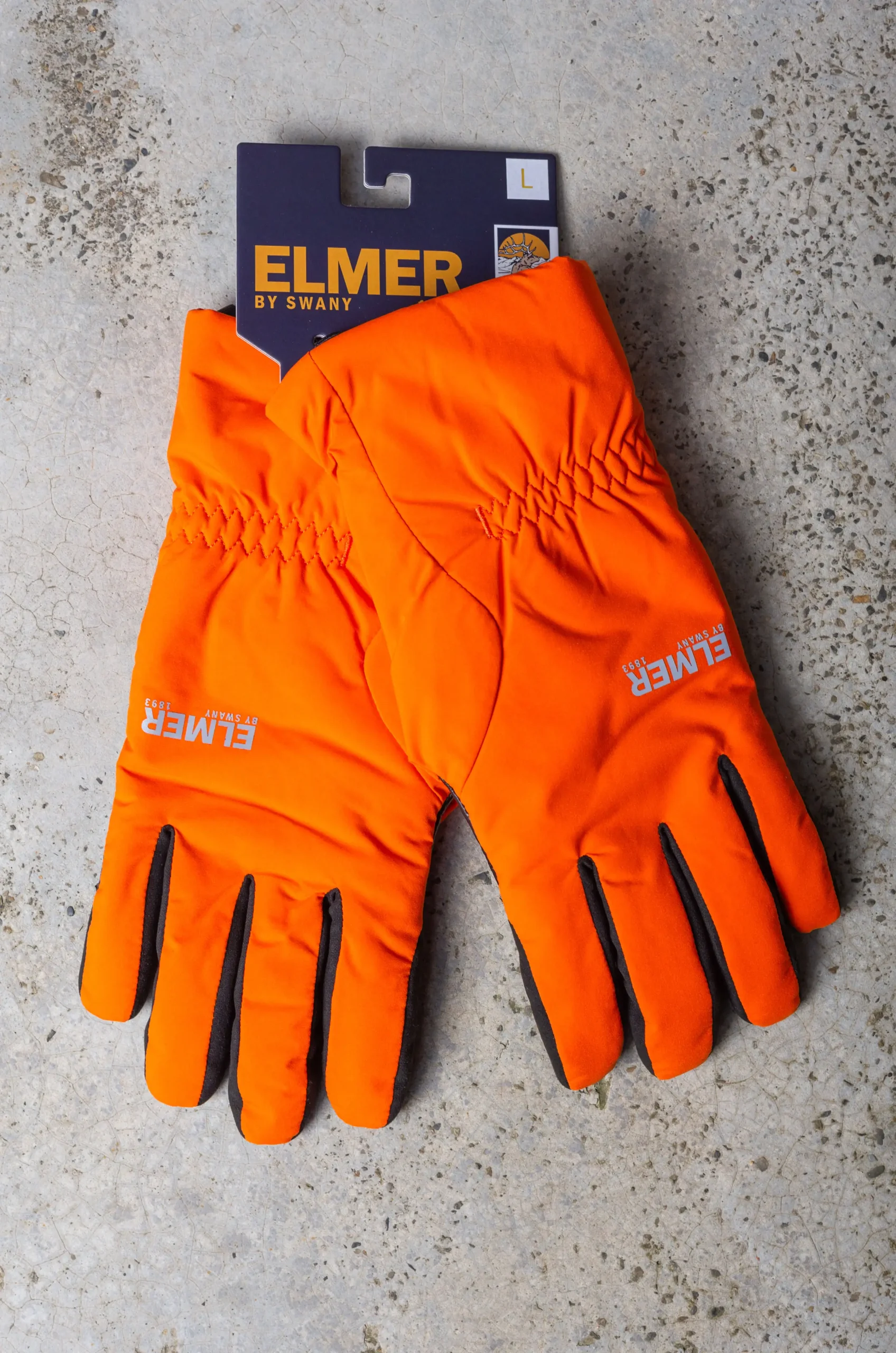 Elmer By Swany – Gloves EM602 Goretex Line – Orange 4 Elmer By Swany – Gloves EM602 Goretex Line – Orange – Image 2