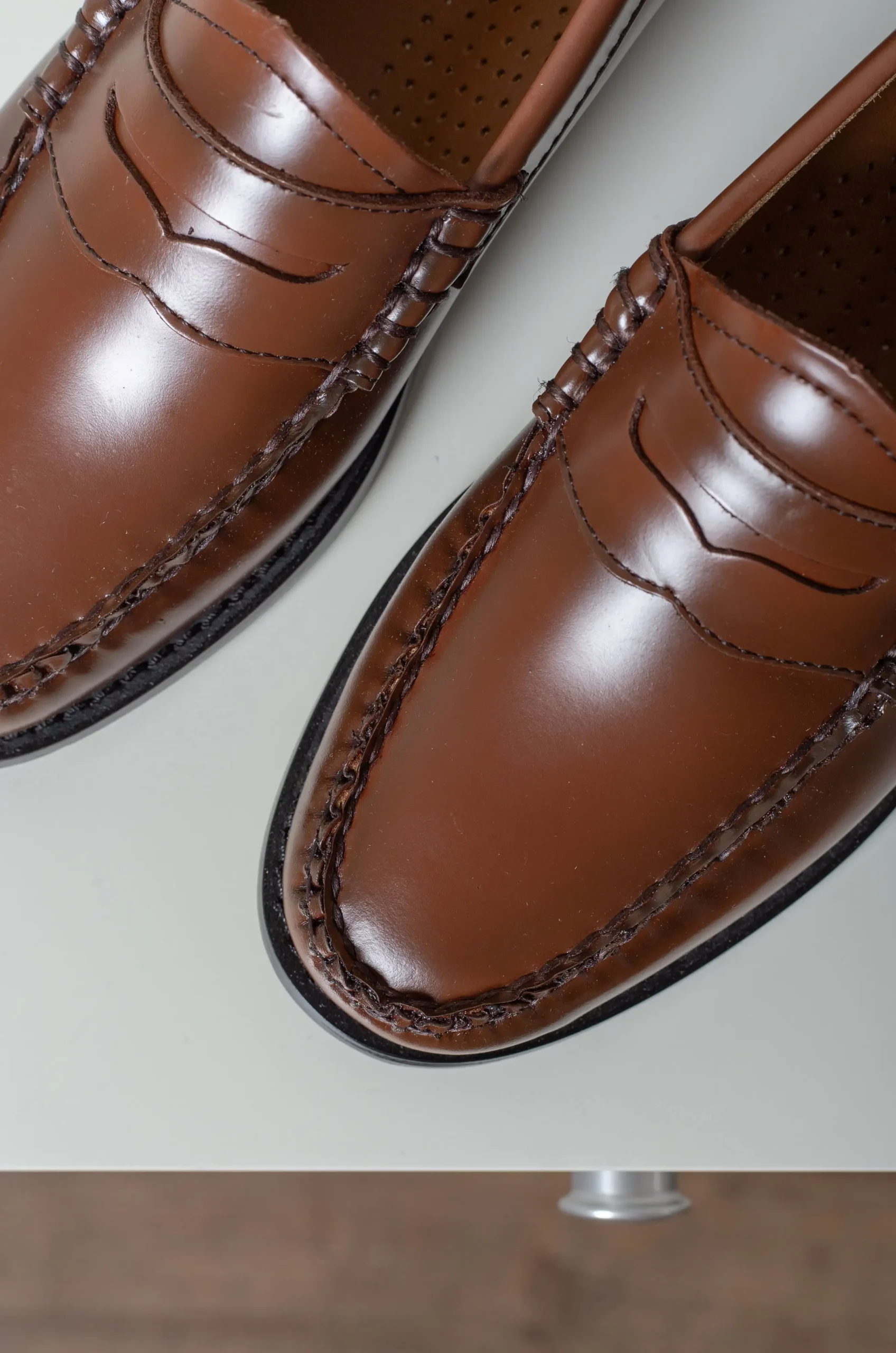 G.H.BASS – Weejuns Penny Loafers – Cognac Leather 5 G.H.BASS – Weejuns Penny Loafers – Cognac Leather – Image 3