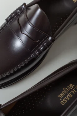 G.H.BASS – Weejuns Larson Penny Loafers – Chocolate Leather