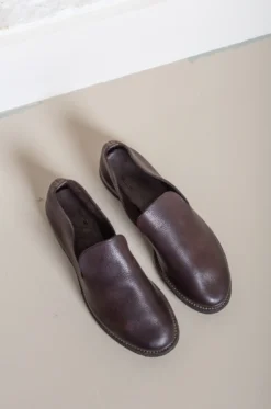 GUIDI – E28 Slip On Sole Leather – Dark Brown -Salomon Boutique rdv guidi 14 scaled 1