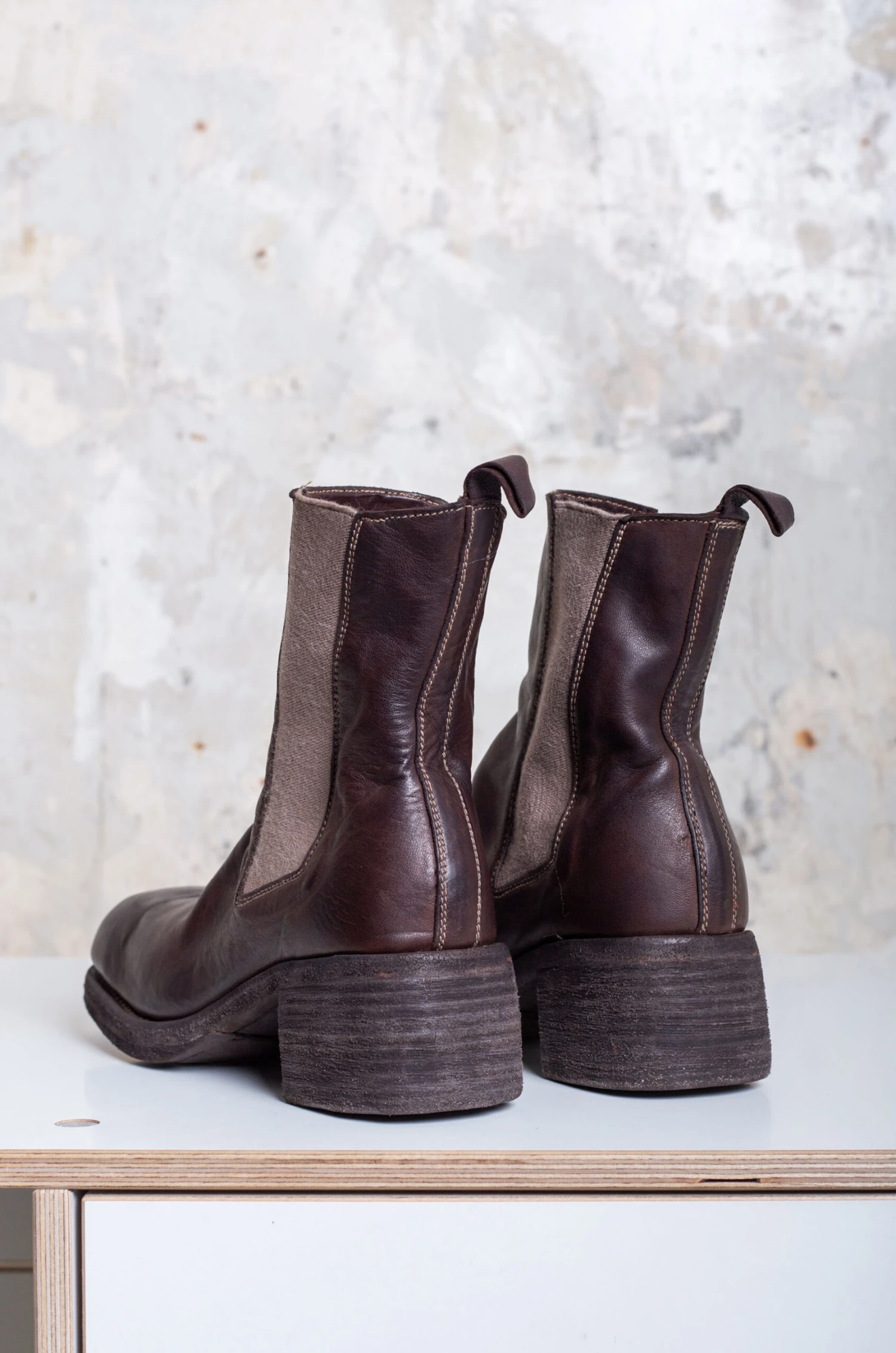 GUIDI – Women Chelsea Boots 9086E – Brown 9 GUIDI – Women Chelsea Boots 9086E – Brown – Image 7