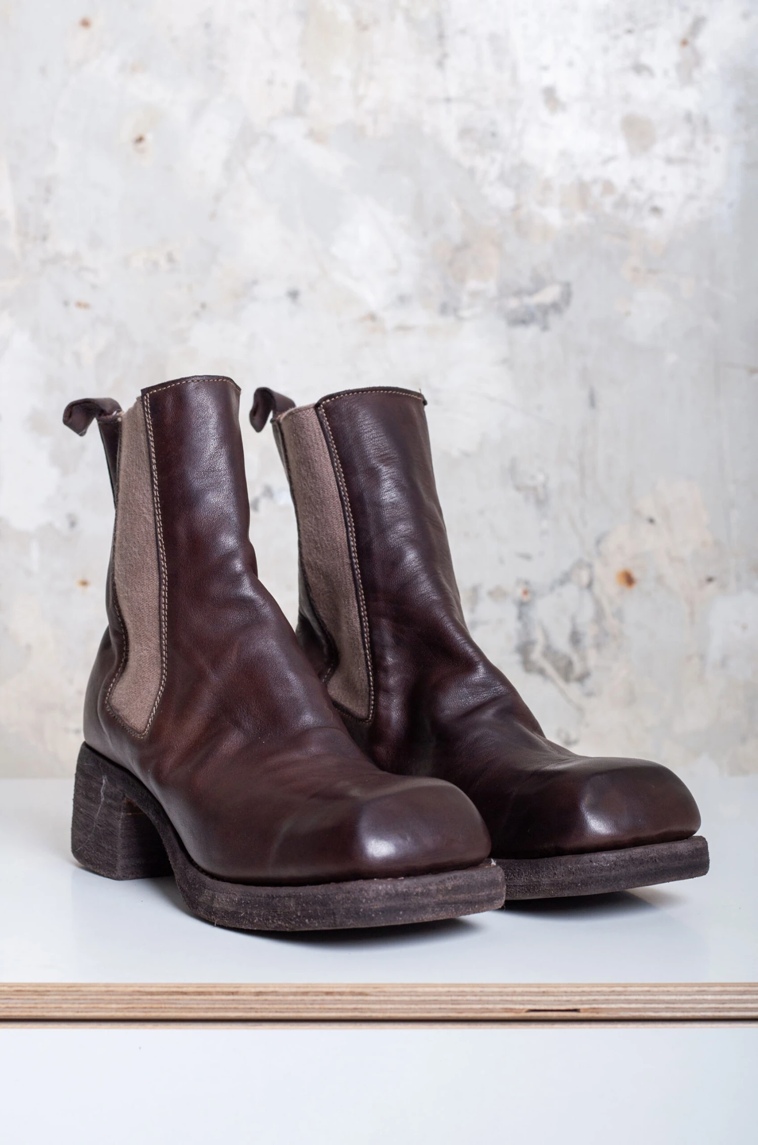 GUIDI – Women Chelsea Boots 9086E – Brown 3 GUIDI – Women Chelsea Boots 9086E – Brown