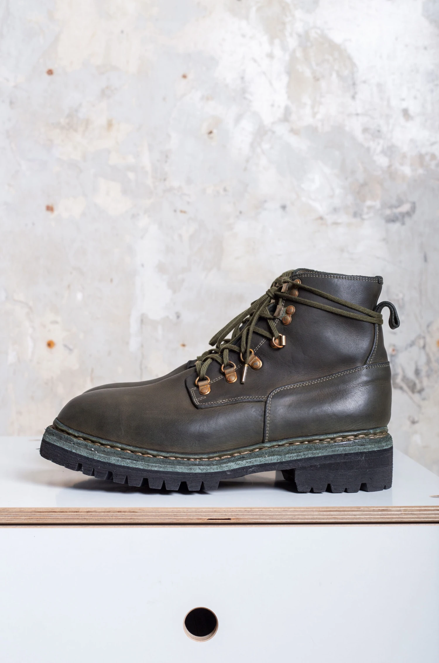 GUIDI – Men Wedged Boots NT19V – Military 6 GUIDI – Men Wedged Boots NT19V – Military – Image 4