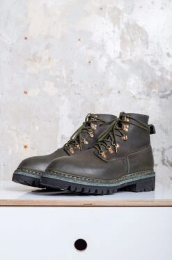 GUIDI – Men Wedged Boots NT19V – Military