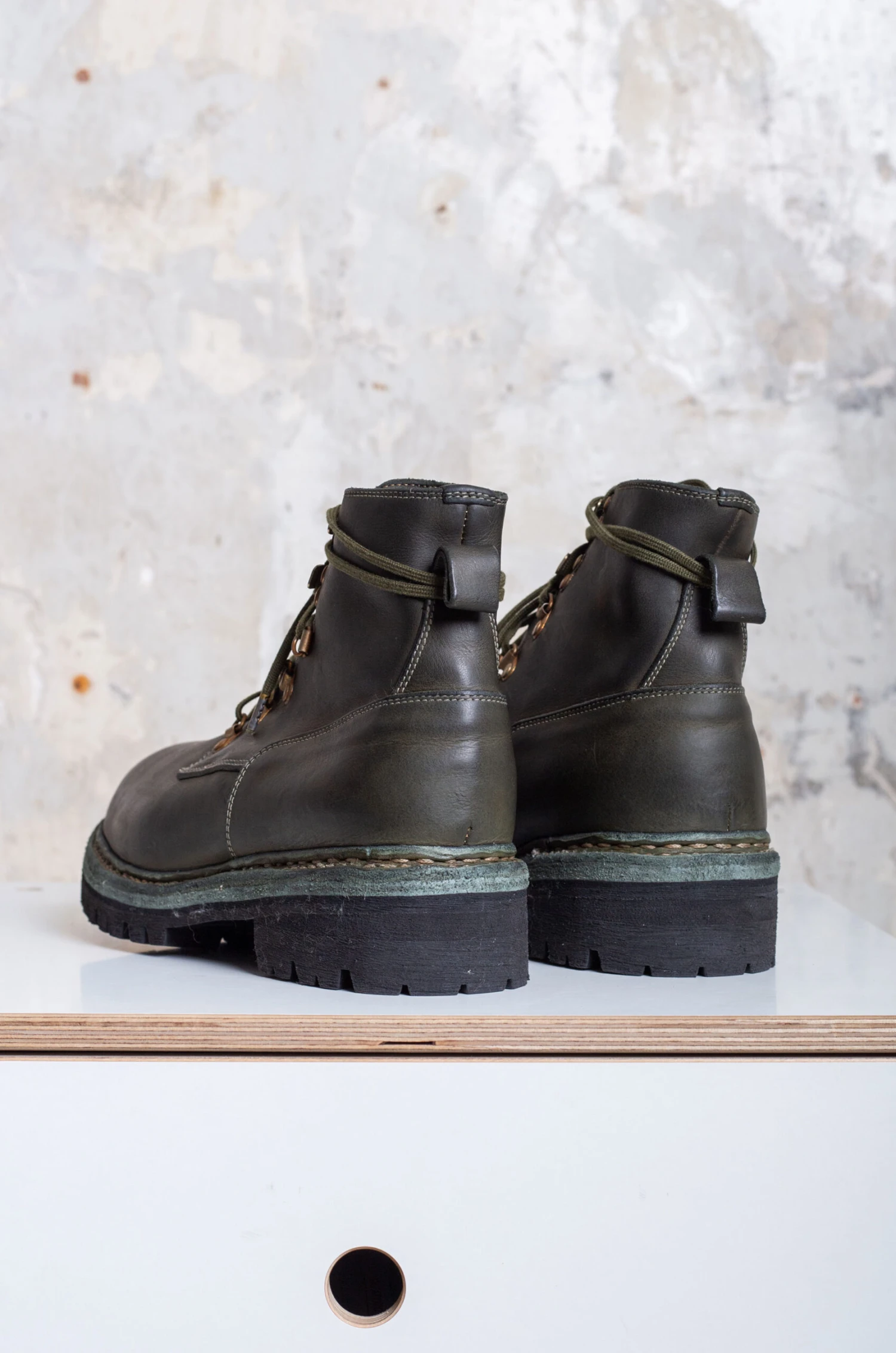 GUIDI – Men Wedged Boots NT19V – Military 8 GUIDI – Men Wedged Boots NT19V – Military – Image 6