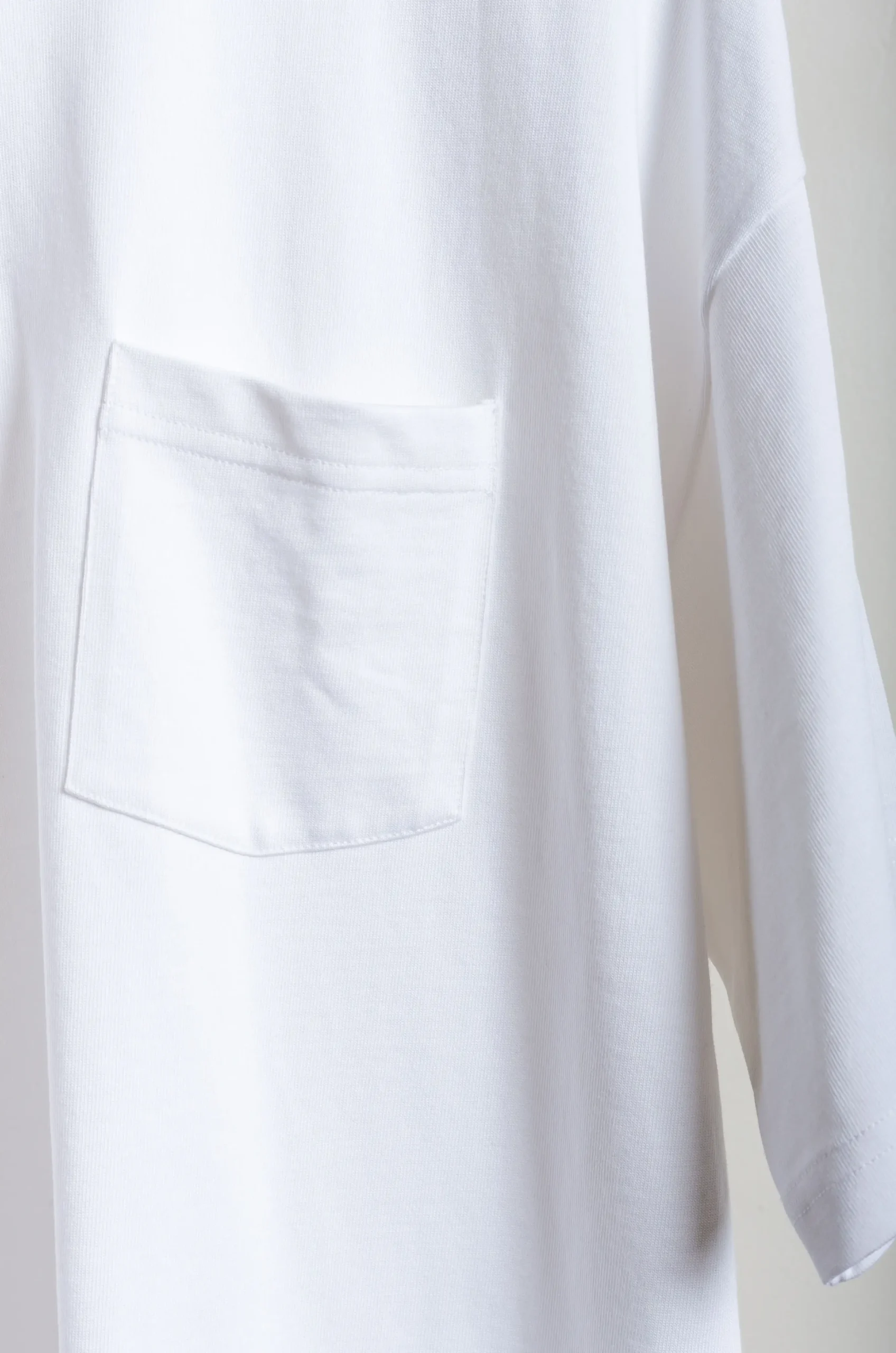 Handvaerk – Crewneck Pocket Tee – White 5 Handvaerk – Crewneck Pocket Tee – White – Image 3