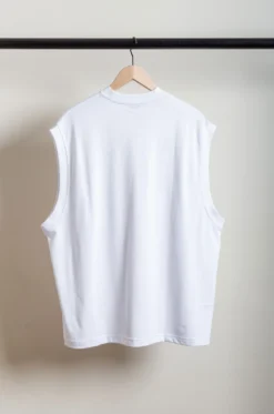 Handvaerk – Sleeveless Tee – White -Salomon Boutique rdv handvaerk 09 scaled 1