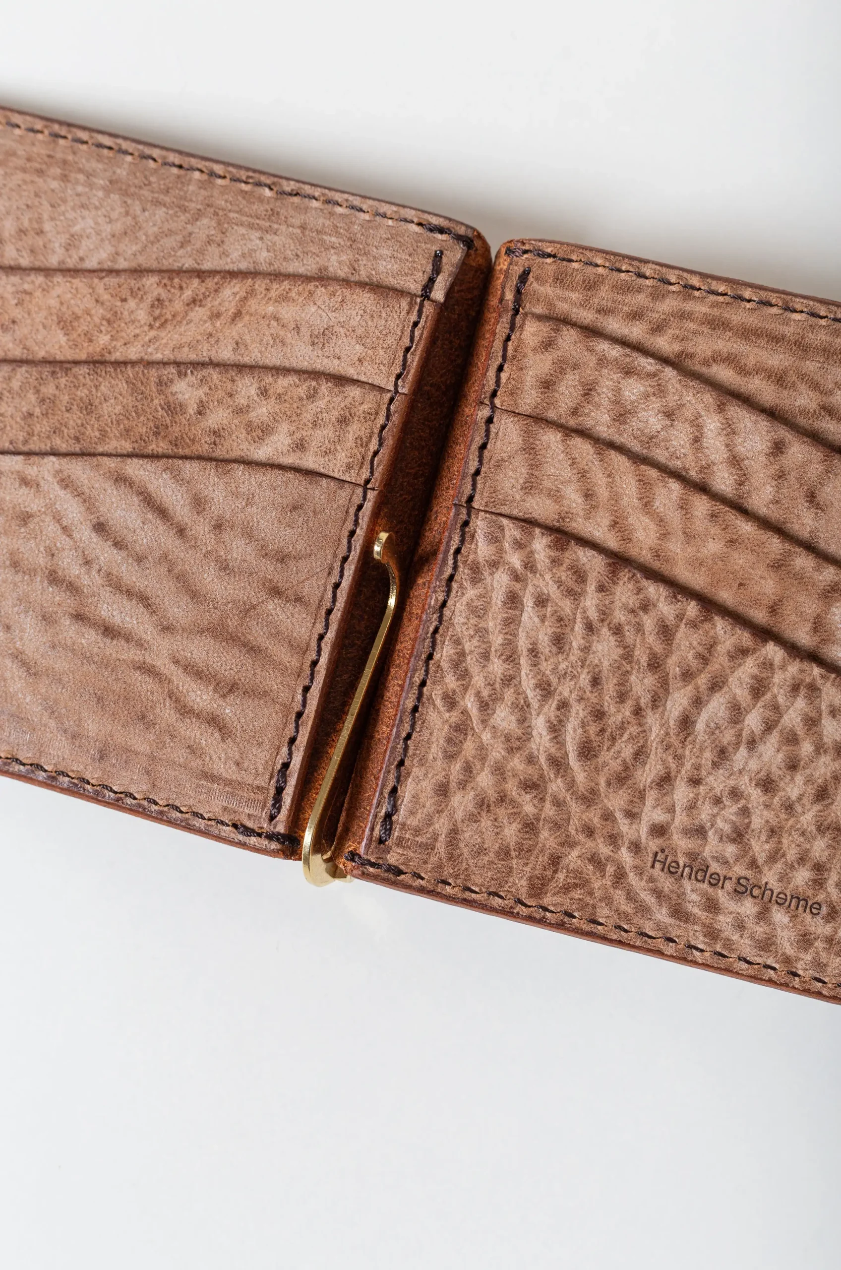 Hender Scheme – Money Clip MJ-RC-MCL – Choco 4 Hender Scheme – Money Clip MJ-RC-MCL – Choco – Image 2