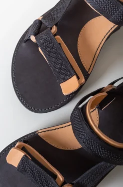 Hender Scheme – Women Shoes MJ-S-WEB – Black/Natural -Salomon Boutique rdv hender scheme 19 scaled 1