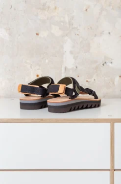 Hender Scheme – Men Shoes MJ-S-WEB – Brown Multi -Salomon Boutique rdv hender scheme 24 scaled 2