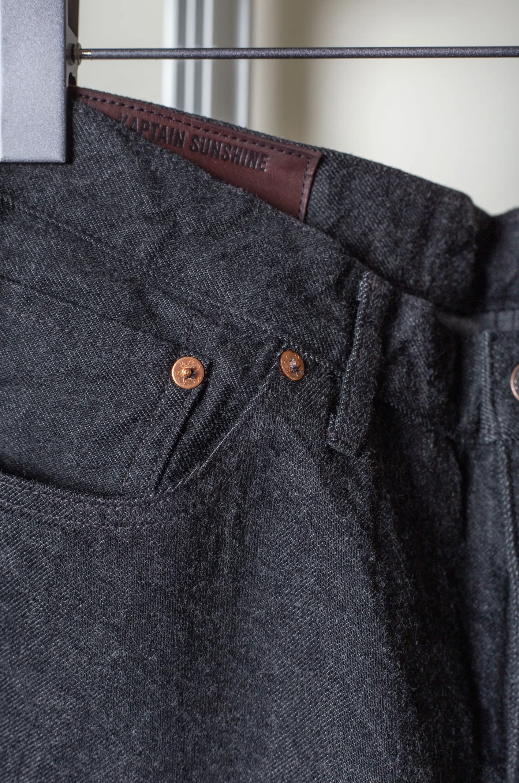 Kaptain Sunshine – Pants KSBS101DZ – Black One Wash 5 Kaptain Sunshine – Pants KSBS101DZ – Black One Wash – Image 3