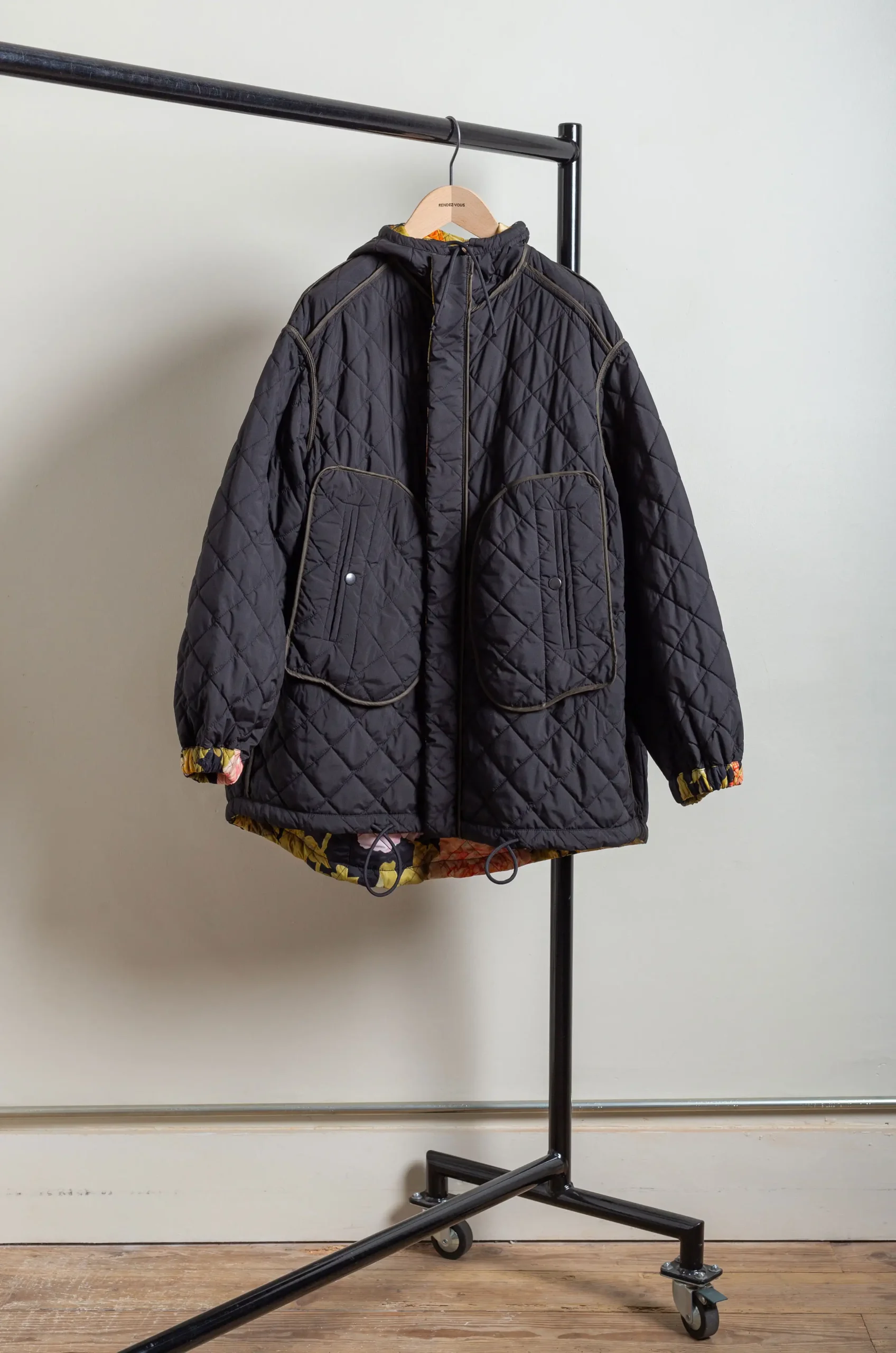 Konrad – Anna Jacket – Botanika Black/Black 10 Konrad – Anna Jacket – Botanika Black/Black – Image 8