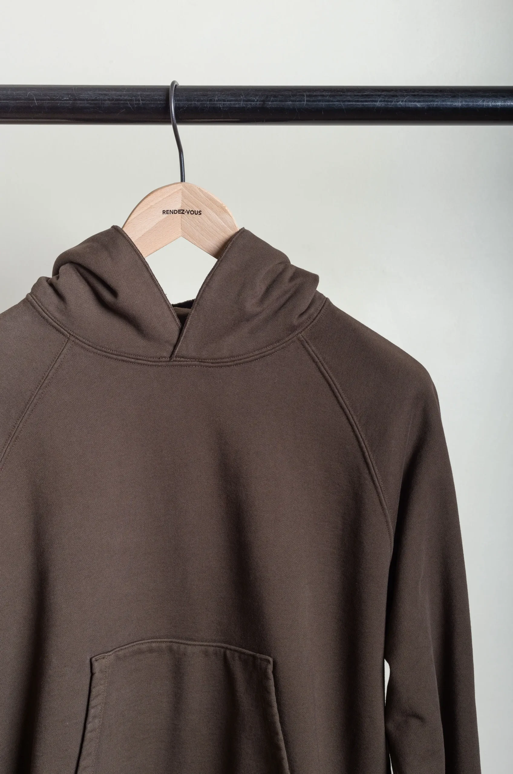 Lady White – Super Weighted Hoodie – Black Olive 4 Lady White – Super Weighted Hoodie – Black Olive – Image 2