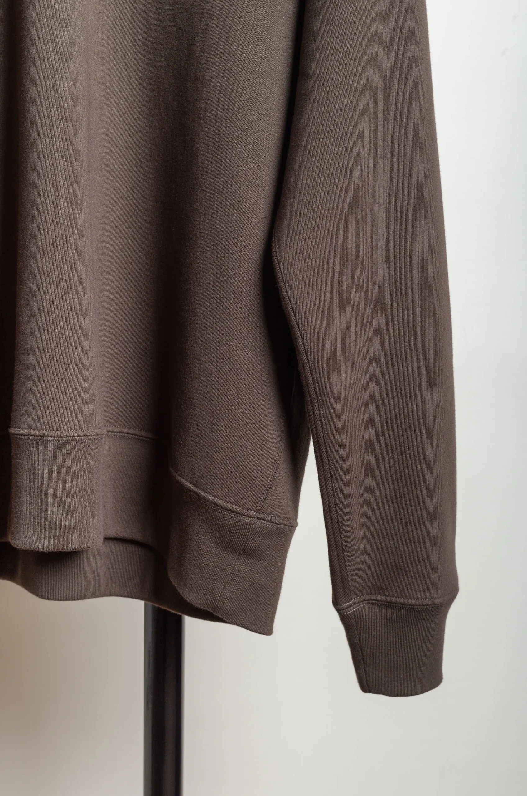 Lady White – Quarter Zip Sweatshirt – Black Olive 5 Lady White – Quarter Zip Sweatshirt – Black Olive – Image 3