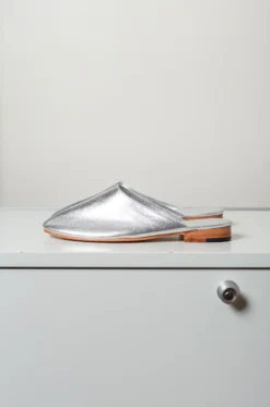 Martiniano – Mule Flat Shoes – Silver 10 Martiniano – Mule Flat Shoes – Silver -Salomon Boutique rdv martiniano 09 scaled 1