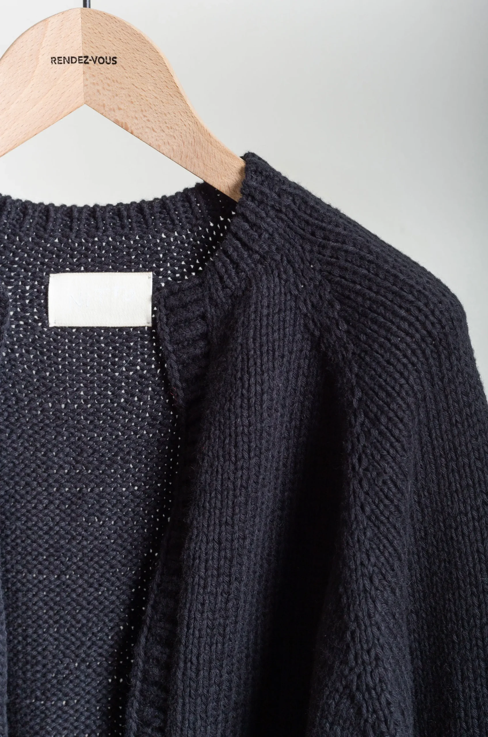 NITTO – PALETA Cardigan – Black 4 NITTO – PALETA Cardigan – Black – Image 2