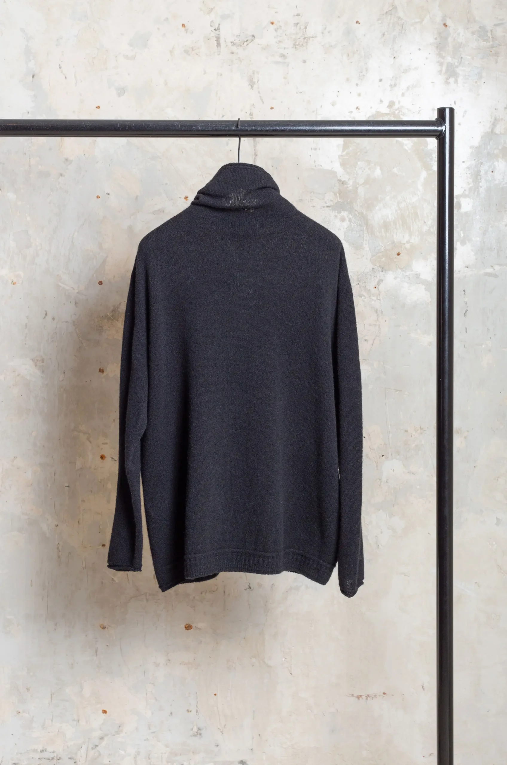 Pas De Calais – Turtleneck Knit Pullover 13-40-2500- Black 8 Pas De Calais – Turtleneck Knit Pullover 13-40-2500- Black – Image 6