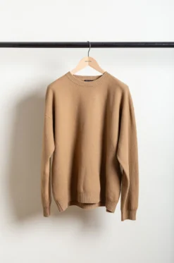 Roberto Collina – Girocollo ML Comfy Felted RA05001 – Cammello