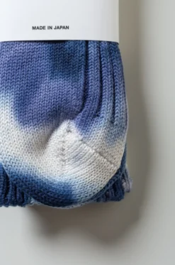 Rototo – Chunky Ribbed Crew Socks”Tie R1415 – Navy/Blue -Salomon Boutique rdv rototo 02 scaled 1