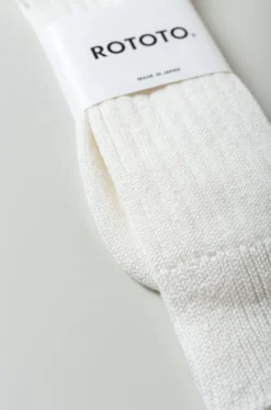 Rototo – Linen Cotton Ribbed Crew R1461 – Off White -Salomon Boutique rdv rototo 09 scaled 1