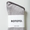 Rototo – Washi Recycle Cotton RIB R1535 – Gray 1 Rototo – Washi Recycle Cotton RIB R1535 – Gray -Salomon Boutique rdv rototo 38 scaled 1