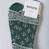 Rototo – Bandana Pattern Crew – Green/Ivory 2 Rototo – Bandana Pattern Crew – Green/Ivory -Salomon Boutique rdv rototo 41 scaled 2