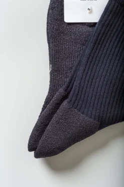 Rototo – Retro Winter Outdoor Socks – Gry/D.Ol/Nvy