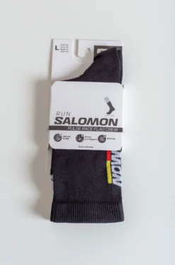 Salomon – Socks Pulse Race Flag Crew – Black/Bright