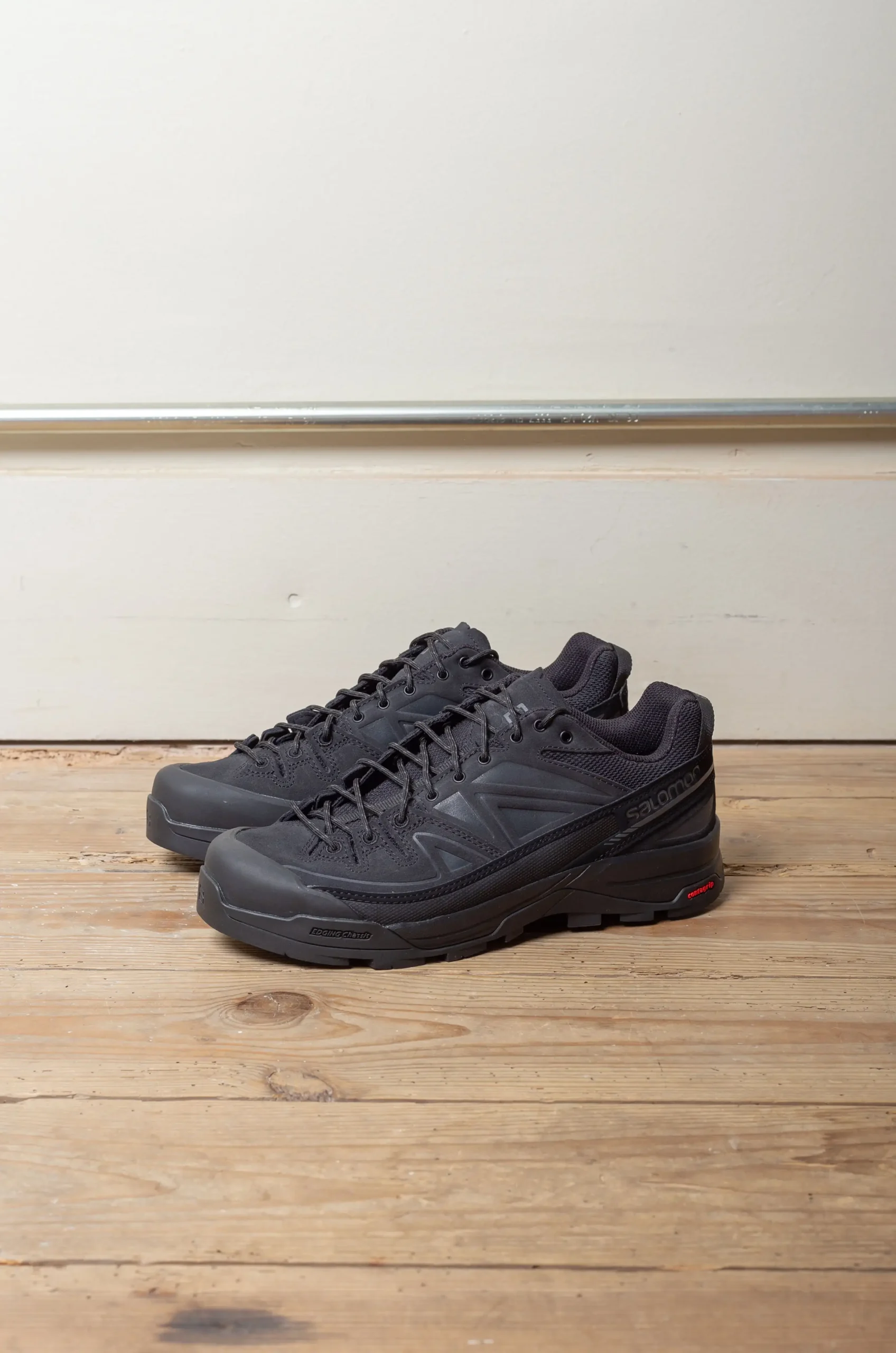 Salomon – Women Shoes X-ALP LTR – Black/Black/Asphalt 6 Salomon – Women Shoes X-ALP LTR – Black/Black/Asphalt – Image 4