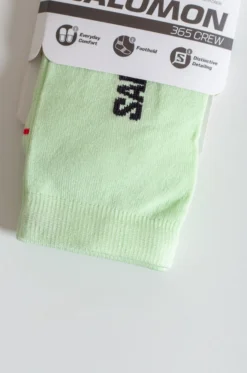 Salomon – Socks 365 Crew Lime – Cream/Black -Salomon Boutique rdv salomon 27 scaled 2
