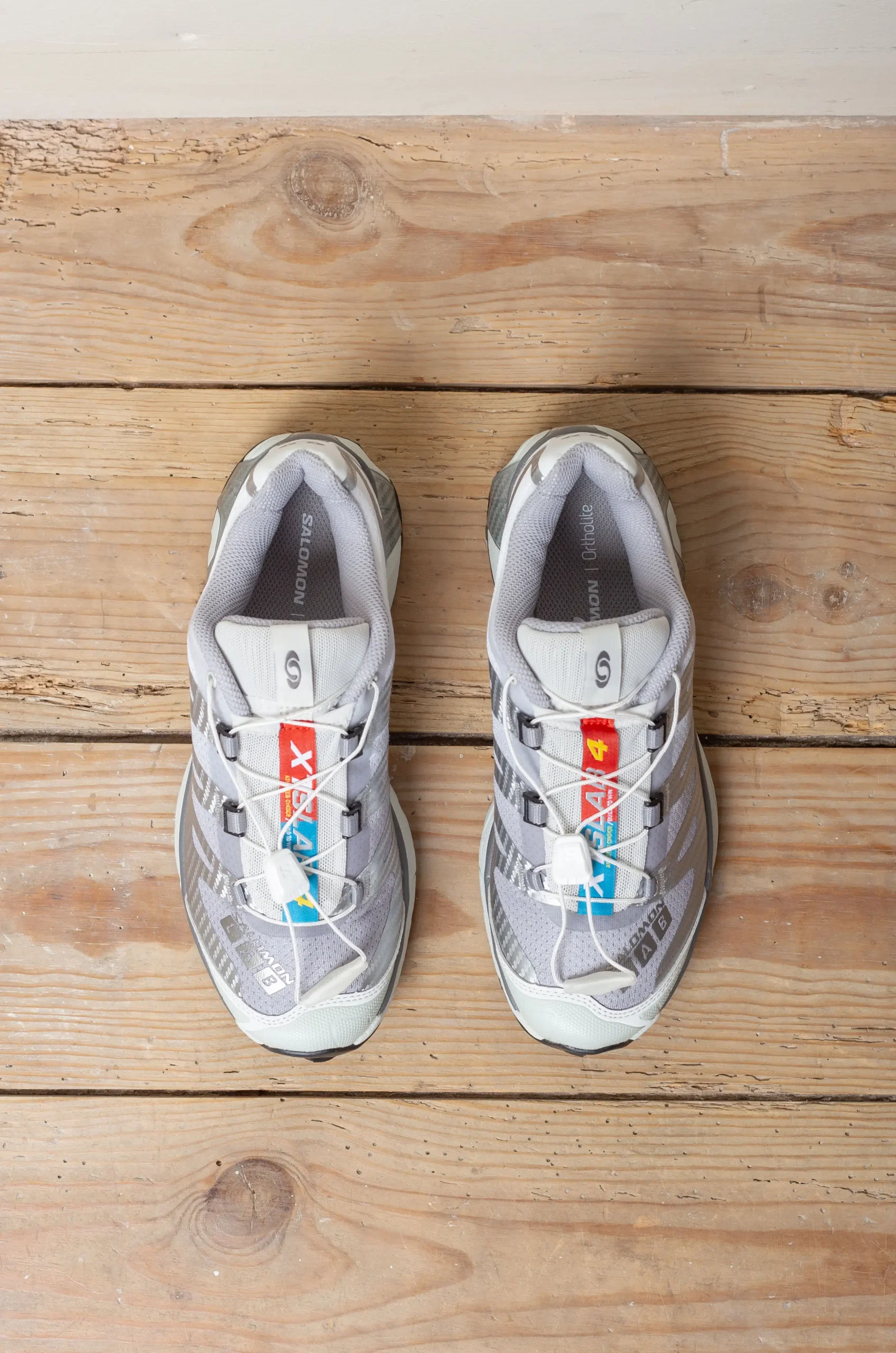 Salomon – Women Shoes XT-4 OG – Shark Skin/Drawn Blue/Metal 6 Salomon – Women Shoes XT-4 OG – Shark Skin/Drawn Blue/Metal – Image 4