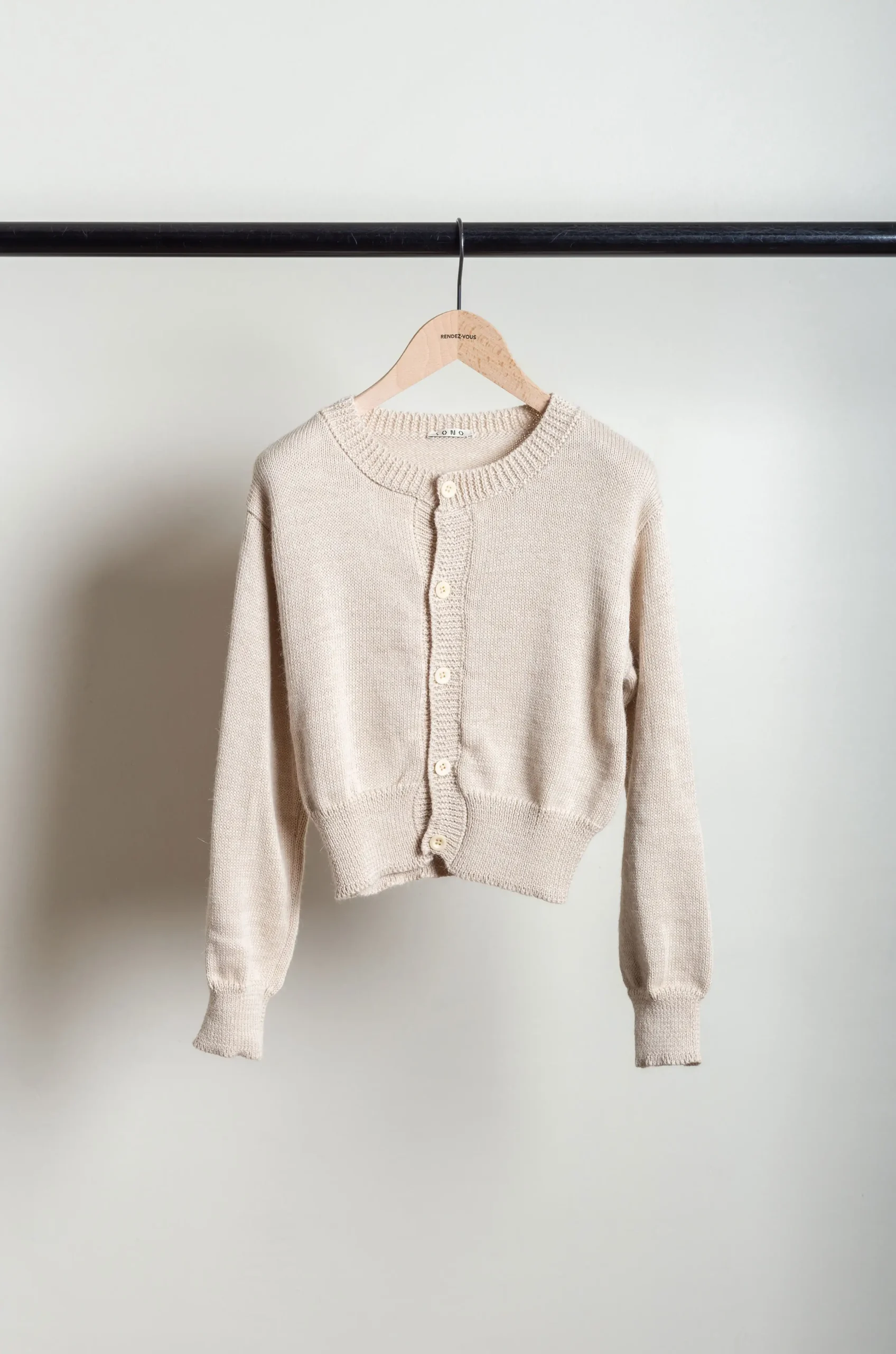 Sono – Caspa Cardigan 3044 – Natural 4 Sono – Caspa Cardigan 3044 – Natural – Image 2