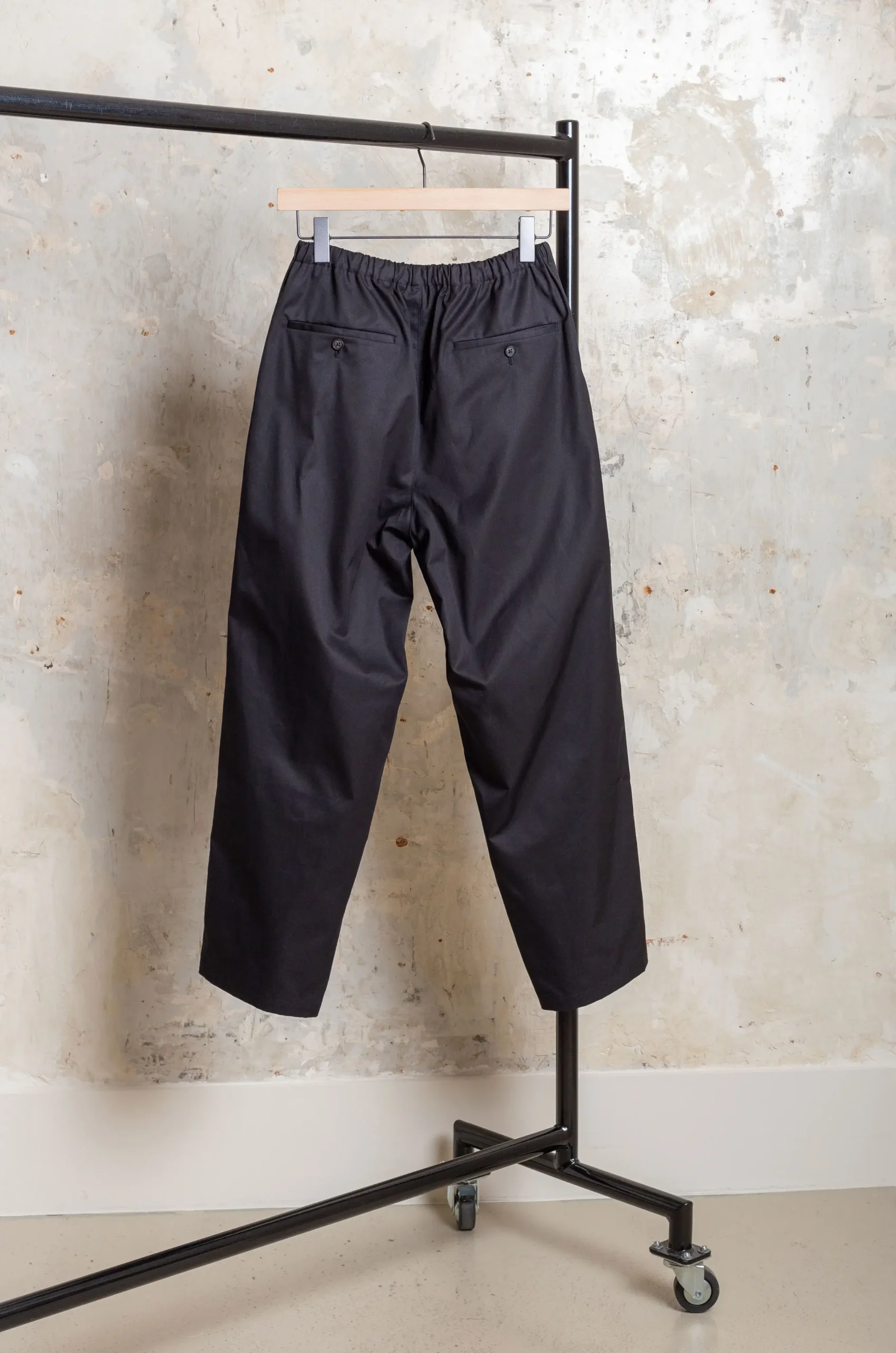 Stein – Drawstring Wide Trousers – Black 7 Stein – Drawstring Wide Trousers – Black – Image 5